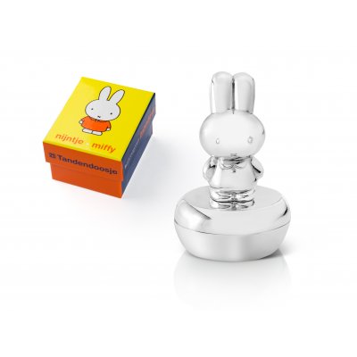 Zilverstad Tanden/Haarlokdoosje Nijntje